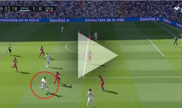 Benzema strzela gola po GENIALNEJ asyście Bale'a! WOW [VIDEO]